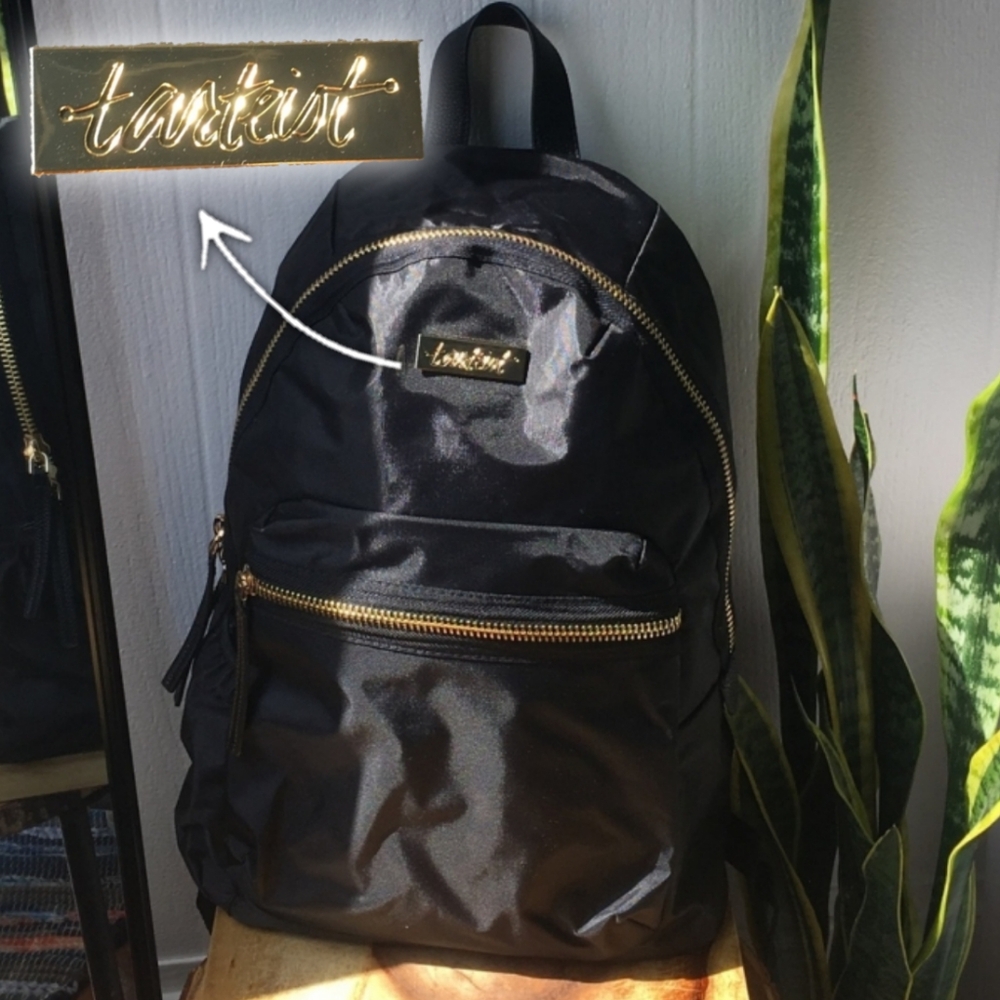 EXCLUSIVE! Black Tarteist by Tarte Backpack!